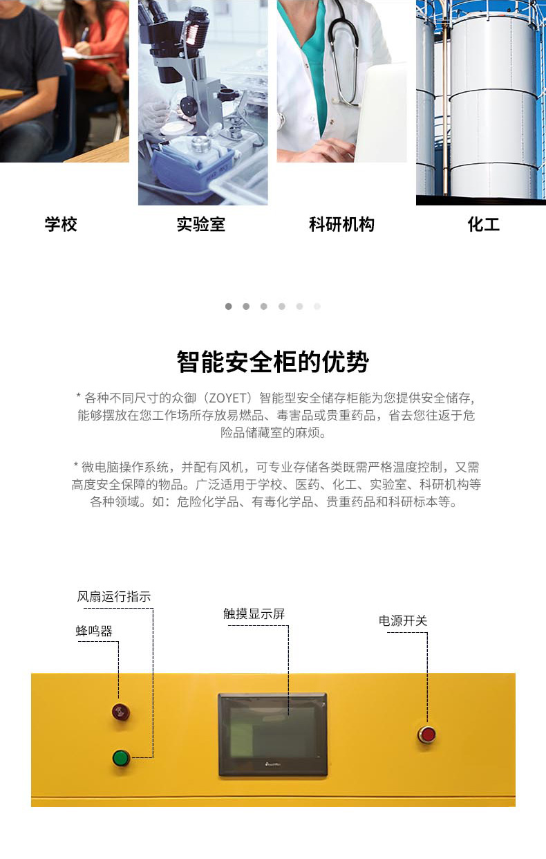 ZYC0060E智能型易燃品毒害品柜(圖1)