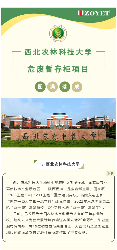 【項目案例】祝賀西北農(nóng)林科技大學室外柜項目圓滿落成(圖1)